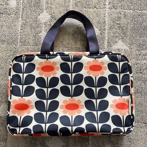 Orla Kiely Tall Flower Weekender Cosmetic Bag